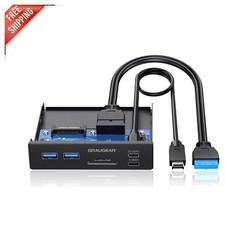Compact 3.5-Inch USB Hub with Card Reader and 20Gbps Capacity - Easy Install picture