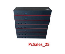 Lot of 7 Lenovo ThinkPad Thunderbolt 3 Dock picture
