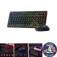 Ergonomic Wireless Gaming Set: K515 Keyboard with 26 Anti-Ghosting Keys & Mouse picture