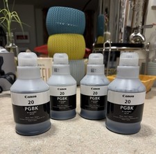 Canon OEM GI-20 PGBK Ink Bottle for Pixma G6020 and G5020 MegaTank Printers 4 picture