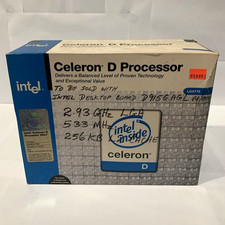 Intel Celeron D 340J 2.93GHz LGA775 256KB Cache 533MHz FSB BX80547RE2933CSL7TP picture