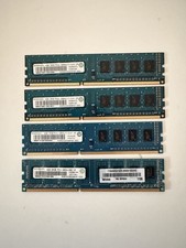 16GB Desktop RAM Lot 4x4GB Mixed DDR3 DDR3L 3x1600 1x1333 Ramaxel picture
