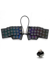 40% Ergonomic Ortholinear Split Hot-Swappable Corne V4.1 3x6 Layout picture