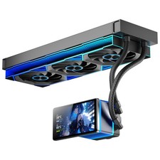 Jungle Leopard PF 360 CPU Water AIO Cooler Liquid Cooling|5.5-inch LCD Magnet... picture