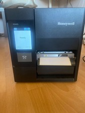 Honeywell PD45S Industrial Label Printer. Peel-Off Present Rewinder. Excelent  picture