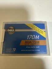 Dell 170M 36GB/72GB 4MM Data Tape Dat 72 Digital Data Storage (1) picture