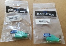 MANHATTAN MH USB TO PS2 ADAPTER 766623333962 QTY: 2 (BR2.6B3) picture