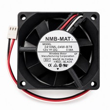 NMB-MAT 2410ML-04W-B79 6025 12V 0.58A 3-wire Power Module Cooling Fan Fast Ship picture