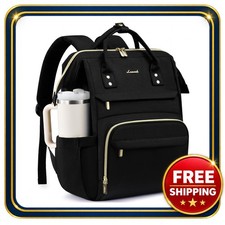 Laptop Backpack for Women with Tumbler Holder 15.6 inch capacity picture