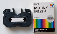 1x ALPS MD ink cassette ribbon GLOSSY MDC-FLCG for MD2000 2010 2300 4000 S/J picture