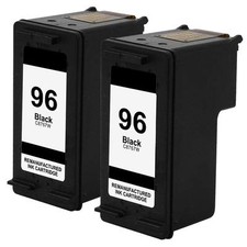 2 pk 96 C8767WN black Ink Cartridges for HP Photosmart 2610 2710 8150 8450 picture