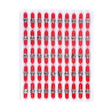 50 PCS ST Simplex Fiber Coupler ST to ST Singlemode Bulkhead Adapter Connector picture