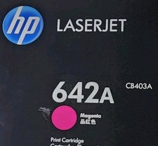 Last One*New HP CB403A 642A Magenta Toner Cartridge Color LaserJet CP4005 Sealed picture