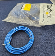 (QTY 10) StarTech N6PATCH15BL10PK 15ft RJ-45 M/M Cat6 Network Patch Cable Blue picture
