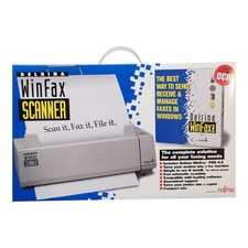 Delrina WinFax Scanner Upgrade Fujitsu ScanPartner Jr PaperMaster Vtg Computer picture