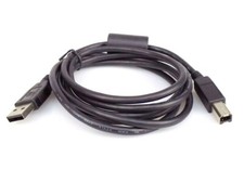 HP C9930-80003 USB 2.0 Cable 1.8m Type A Male to Type B Printer Lead Black picture