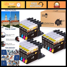 High-Quality Ink Cartridge Replacement 15 Pack for Brother LC75 LC71 LC79 XL - C picture