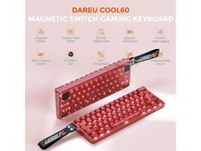 DAREU COOL60 60% Hall Effect Gaming Keyboard with Magnetic Switch, SOCD, 0.01mm picture
