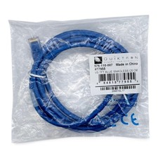 Legrand Quiktron 7ft Cat6 Ethernet Patch Cable Blue RJ45 576-110-007 picture