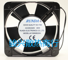 1 PCS RUNDA Fan AC15050B220H AC220V 15050 15CM 2 Wire cabinet cooling fan picture
