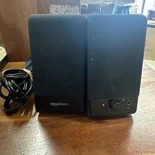 Amazon Basics Computer Speakers 2.0 USB Powered Volume Control U213 Black PC picture