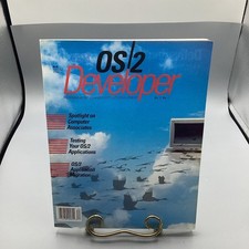 IBM OS/2 DEVELOPER MAGAZINE Winter 1993 VOL 5 NO. 1 *RARE* picture