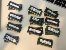 Lot of 22 Mixed DDR3L Laptop RAM Memory Sticks Mixed Brands and Speeds picture