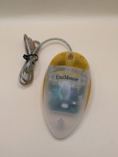 Contour UniMouse UU-BAN Vintage USB Ball Mouse Clear Yellow picture