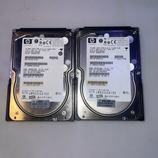 Lot of 2 FUJITSU 73GB MAT3073NC SCSI 10K Ultra 320 U320 3.5 HDD Hard drive picture