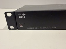 Cisco SG300-20 20 Port Gigabit Managed Ethernet Network Switch picture