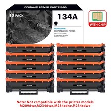 10 PK W1340A Toner Cartridge With Chip Fits for HP 134A M234dw M234sdn M234sdw picture