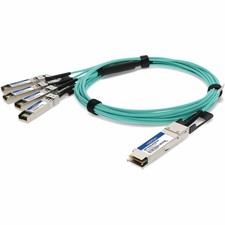AddOn Cisco QSFP-4X10G-AOC3M Compatible TAA Compliant 40GBase-AOC QSFP+ to picture
