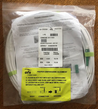 OFS Ruggedized Interconnect EZ-Bend® JR5DW001SCASCA050FT Optical Cable White 50F picture