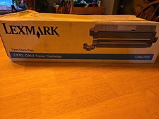 Lexmark 12N0768 Cyan Toner Cartridge New In Box. Box Slightly Damaged...DISCOUNT picture