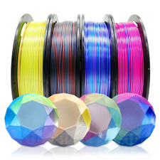 Reprapper PLA Filament 4 X 250G Color Pack, Triple Color Filament Coextrusion PL picture