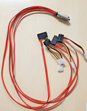 MiniSAS to 4 SAS SATA with 4 Pin Power 1000 MM Cable 294296P picture