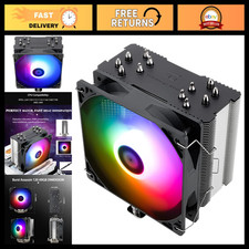 High-Performance CPU Air Cooler, 6 Heat Pipes, ARGB, Quiet PWM Fan for AMD/Intel picture