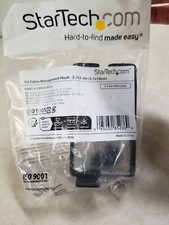 StarTech CMHOOK1U 1U Vertical Server Rack Cable Management D-Ring Hook - 2.2 x 3 picture