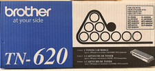 Brother TN-620 Standard Yield Laser Toner Cartridge Black New Open Box picture