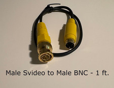 S-VIDEO to BNC Cable 1 ft picture