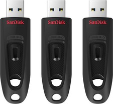 SANDISK - Ultra 32GB USB 3.0 Flash Drive with Hardware Encryption (3-Pack) - ... picture
