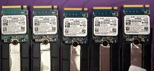 Kioxia (TOSHIBA) 512GB NVMe Lot Of 5  SOLID STATE DRIVE SSD 512GB Tested/working picture