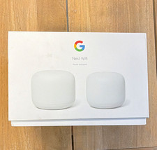 Google Nest Wifi AC2200 Router + Point 2-Pack White GA00595-US picture