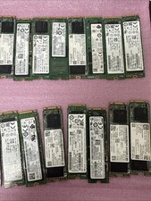 LOT OF 256, 512GB ,1TB 128GB NVMe PCIe M.2  SSD Major Brands Not Tested Read picture