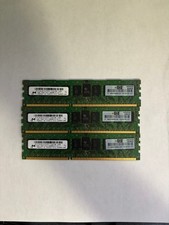 Lot of 3 Micron 4GB DDR3-1333 ECC Registered Server RAM PC3-10600R RDIMM picture