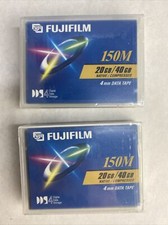 Lot( 2 ) New Fujifilm 150M 4mm Data Tape 20GB Native / 40 GB Compressed picture