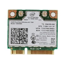 HP 710661-001 Intel Wireless-AC 7260HMW Bluetooth Wi-fi WLAN Card 717381-001 usa picture