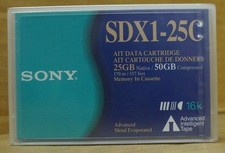 NEW SEALED Sony  SDX1-25C AIT Data Cartridge 25/50 GB picture