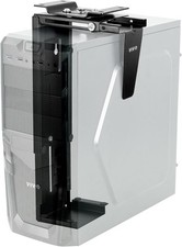 Vivo FBA_MOUNT-PC01 Under Desk & Wall PC Mount Black Adjustable 3.5-7.8
