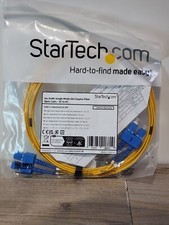 StarTech.com 3m [9.8ft] SC to SC [UPC] OS2 Single Mode Duplex Fiber Optic Cable, picture
